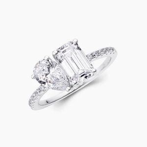 OBJKTS silver Seren engagement ring